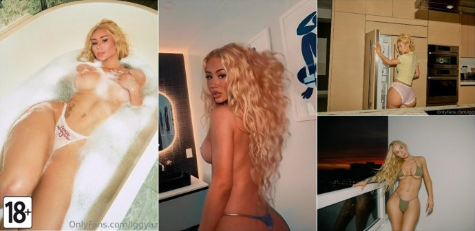 Игги Азалия на горячих фото